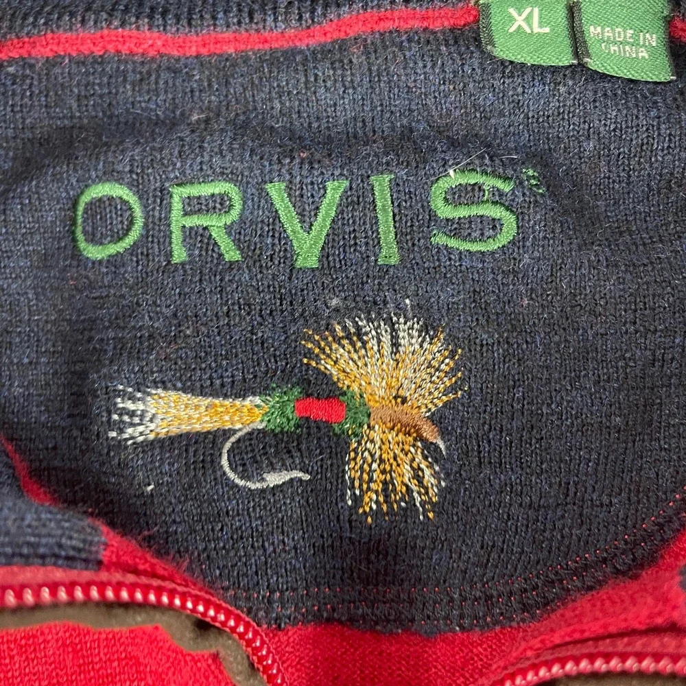 Orvis quarter zip
